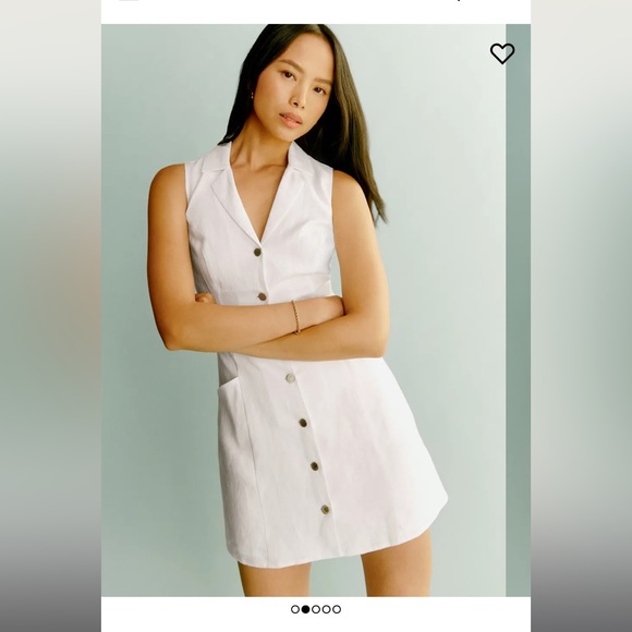 Reformation 100% linen dress - Picture 2 of 5